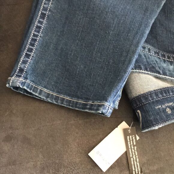 Lane Bryant Genius Fit Skinny Jeans Women‎ Plus 24 Destroyed Studded Back Pocket - Picture 12 of 12